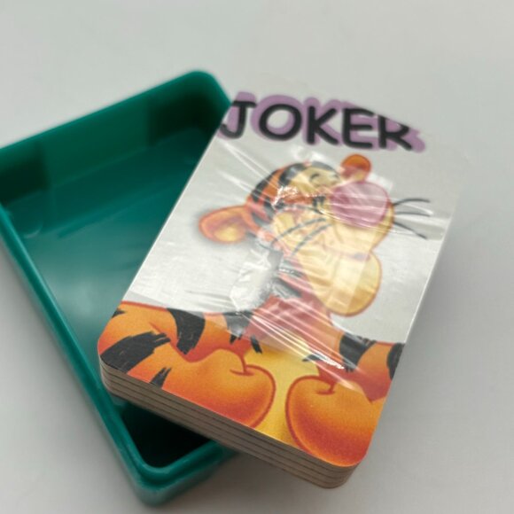 Disney Winnie the Pooh and Friends Miniature Playing Cards with Plastic Case New - Picture 7 of 8